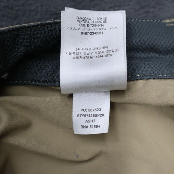 Patagonia Shorts Mens 32 Beige Quandry Chino Hiking Outdoor Gorpcore 9" Inseam - Picture 13 of 15